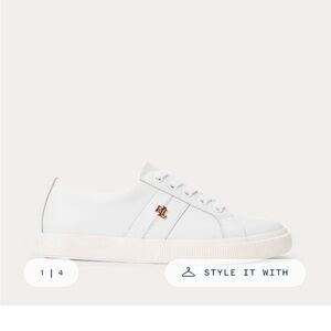 Ralph Lauren Janson II Action Leather Sneaker